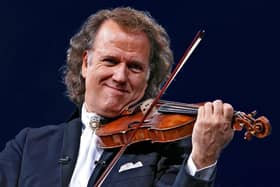 Andre Rieu fans will be able to see him in action on the big screen at Falkirk Cineworld this autumn