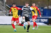 Falkirk-based East Stirlingshire in Lowland League action against Coatbridge's Albion Rovers (Photo: Michael Gillen)