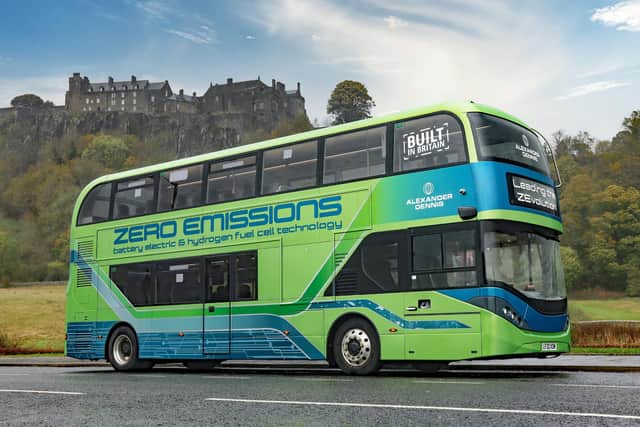 The funding for bus operators resulted in ADL getting the chance to build 137 new zero emission buses like this one