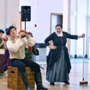 Pupils at Langlees Primary performed in a special performance of The Tale o' Tam o' Shanter with experts from Scottish Opera.  (Pics: Michael Gillen)