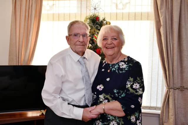 Alex and Margaret Anderson celebrate 60 years of marriage on December 22, 2022