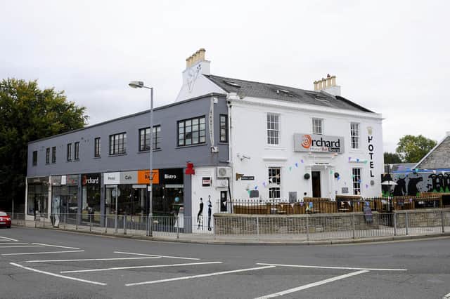 The Orchard Hotel.