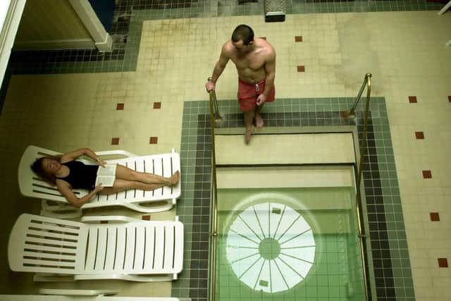 The cooling pool at  Portobello Swim Centre's Turkish Baths Suite.
Pic by: Bill Henry