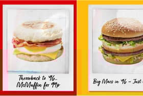 McDonald’s has rolled back the prices of two menu classics to what they were 25 years ago when Scotland and England faced each other at Euro 96.