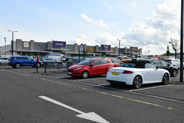 Falkirk Central Retail Park will reportedly have parking resrtictions put in place from next week
(Picture: Michael Gillen, National World)