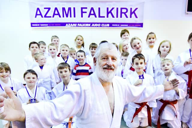Gregor Gardiner of Azami Falkirk Judo Club