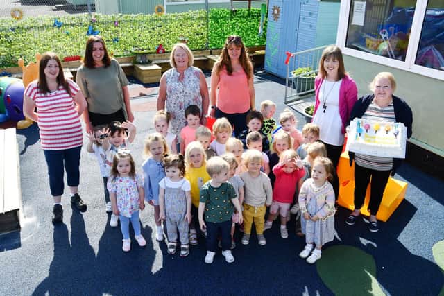 Polmont Playgroup recently celebrated its 50th anniversary and now are looking for community support with a project