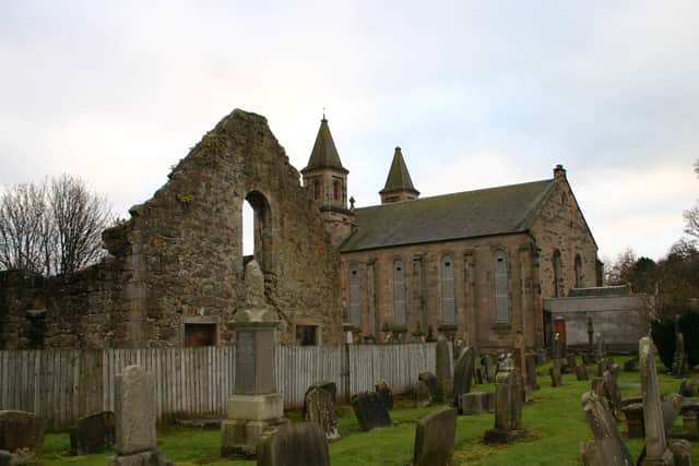 Polmont Parish churches both old and new.