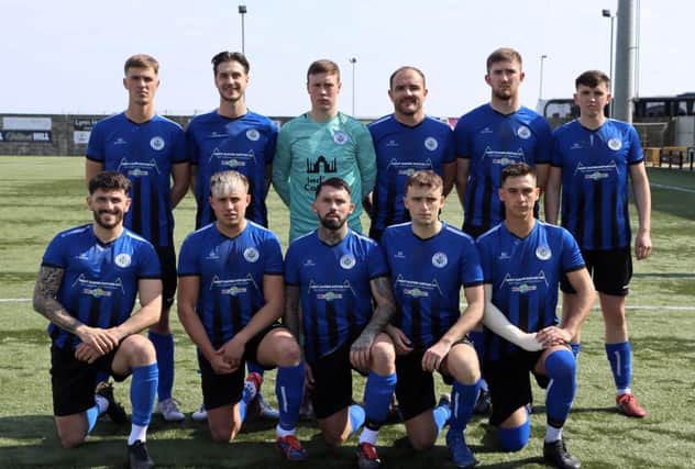 Steins Thistle secured a Hampden trip after a 4-3 semi-final win over Cupar Hearts (Photo: Submitted)