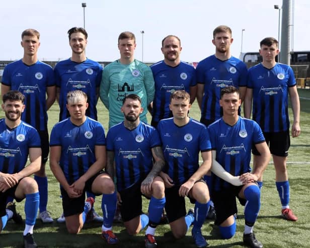 Steins Thistle secured a Hampden trip after a 4-3 semi-final win over Cupar Hearts (Photo: Submitted)