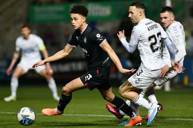 Chance Rowe Falkirk FC: Bairns right back Blaine Rowe says chance of playing in ...