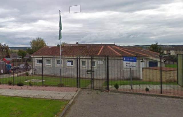 Inchlair Nursery School, now demolished, will be replaced by a modular building. Pic: Google Maps.