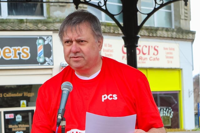 Mark Paterson, chairman of the Falkirk Trades Union Council