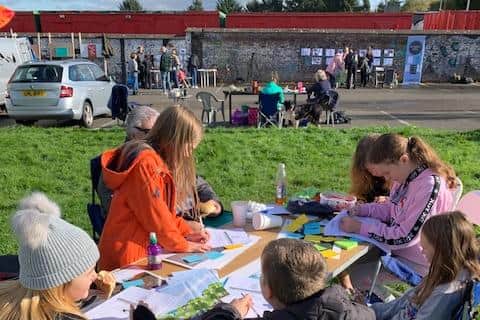 The Our Place Camelon and Tamfourhill’s Gather and Play event provided a day of fun and games with the aim of creating a safe environment for the community in the long term