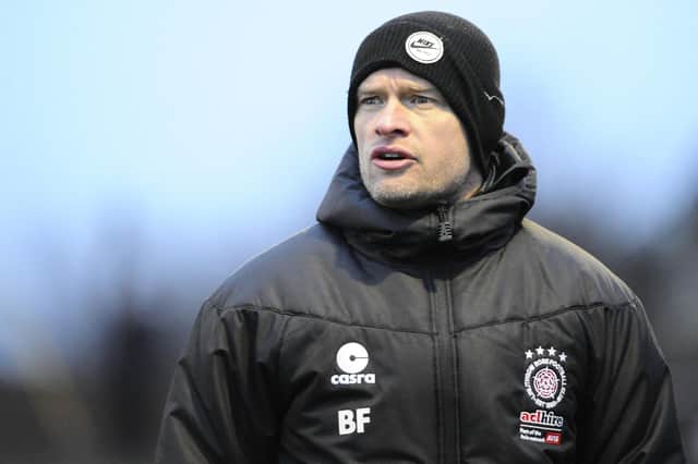 Linlithgow Rose manager Brown Ferguson (Pic by Alan Murray)
