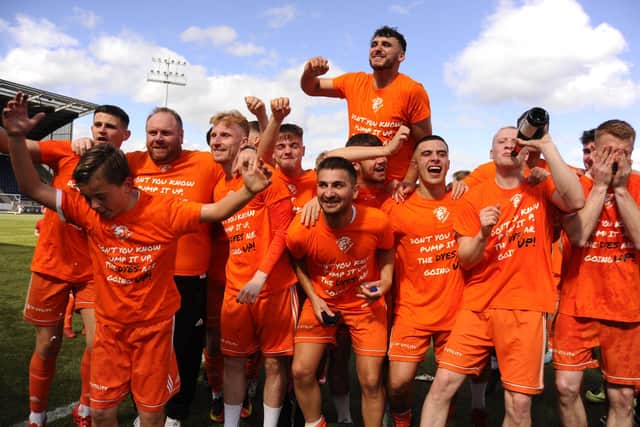 Syngenta won promotion in their first season within the East of Scotland Football League system (Pictures: Alan Murray)