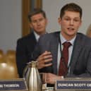Duncan Scott gives evidence to the Scottish Parliament's Citizen Participation and Public Petitions Committee Pic: Andrew Cowan/Scottish Parliament