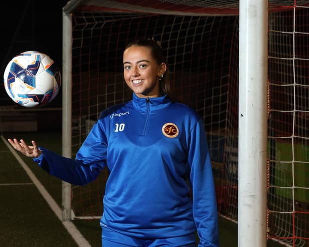 Eva Ralston has been nominated for the Kat Lindner Award for Outstanding Athletic and Academic Achievement at this year’s ScottishPower SWF Annual Awards (Pictures by Scott Louden)
