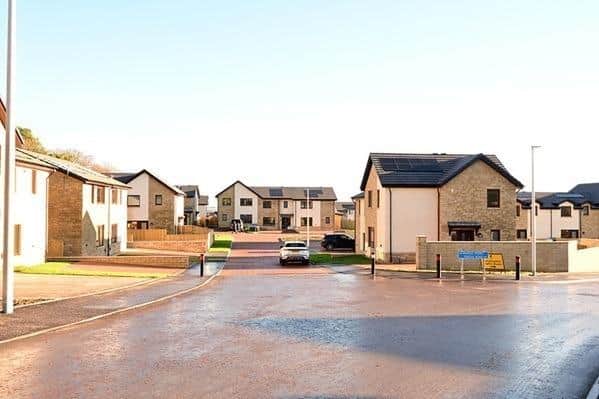 Residents have concerns about traffic plans for the new housing estate. Pic: Falkirk Council