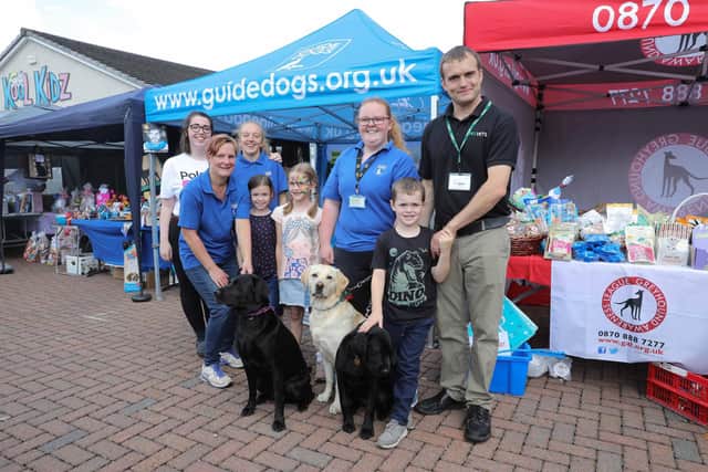 There are lots of animals for youngsters to meet at the open day
