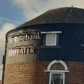 Pink flamingo on the roof of the Rosebank Beefeater. Pic: National World