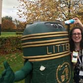 People have a chance to win cash if they take a picture of their litter being using the LitterLotto app