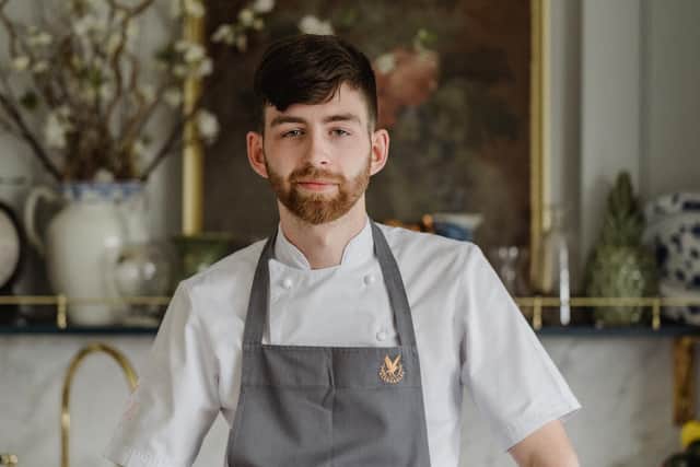Bainsford man and Gleneagles Hotel employee Peter Meechan has been named the UK's Young Chef of the Year. Contributed.