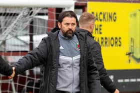 Former Bairns boss Paul Hartley will return to the Falkirk Stadium for the first time since his sacking with League 1 new boys Cove Rangers