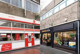 A proposal has been put forward to move the current Post Office to the vacant Farmfoods store 
(Picture: Submitted)
