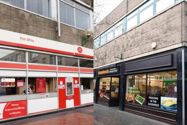 A proposal has been put forward to move the current Post Office to the vacant Farmfoods store 
(Picture: Submitted)