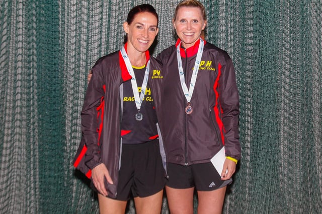 Two PH Racing Club medallists at Sunday's Round the Houses 10k road race at Grangemouth