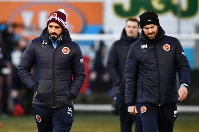 Stenhousemuir manager Stephen Swift (Pictures by Michael Gillen)