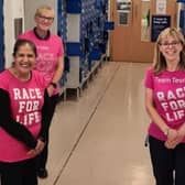 Falkirk Tesco's Race for Life team will be raising funds for Cancer Research UK later this month 