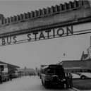Old photographs, like this of Falkirk's bus station, are important to record the district's history.
