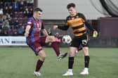 19-10-2024. Picture Alan Murray. STENHOUSEMUIR Ochilview Park. Stenhousemuir FC v Alloa Athletic FC. SPFL League One.
