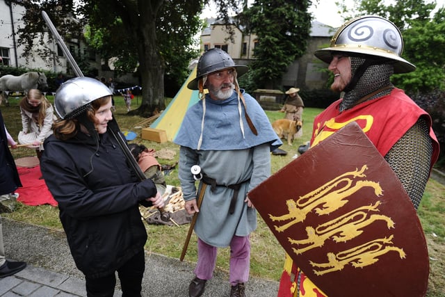 Youngsters could turn back the clock to the days of Scotland's knights who fought at the Battle of Falkirk