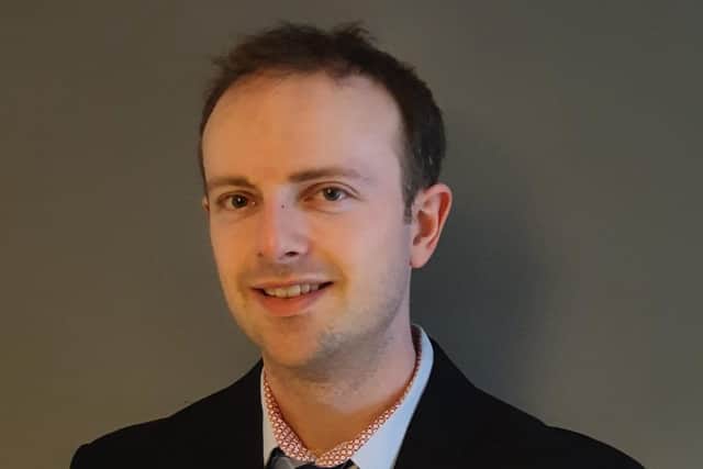 Daniel Fraser, Scottish Libertarian party candidate for Edinburgh Western.