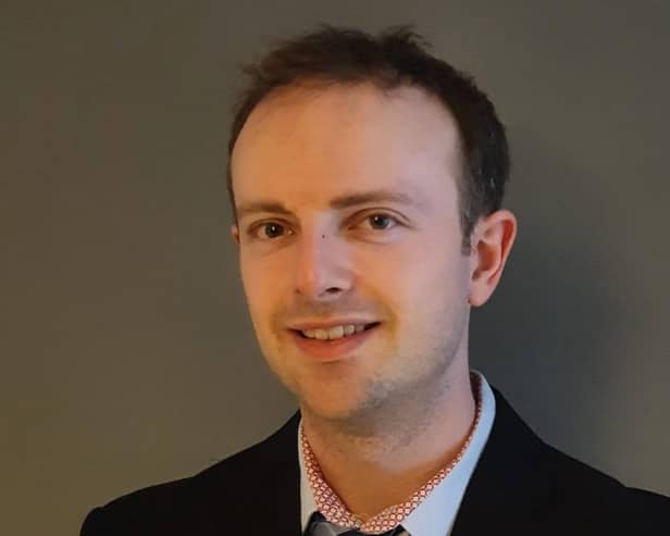 Daniel Fraser, Scottish Libertarian party candidate for Edinburgh Western.