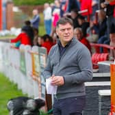 Dunipace manager Danny Smith reckoned his team was involved in 'a game of two halves' on Saturday