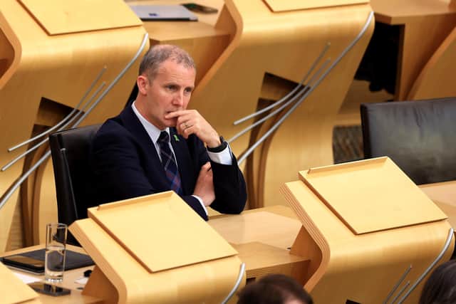 MSPs were voting on the sanction proposed for Falkirk West MSP Michael Matheson in Holyrood on Wednesday. Picture: Jeff J Mitchell/Getty Images