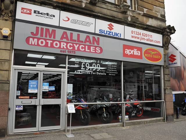 People flock from all over the country to Jim Allan Motorcycles store in Grahams Road. Pic: Michael Gillen