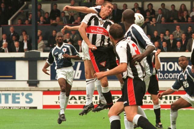 Flashback to better days - Raith Rovers v Dunfermline Athletic,  1999 (Pic: Fife Free Press)