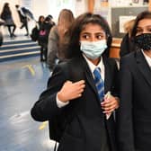 School pupils have faced a tough time over the past 18 months due to the pandemic. Photo by John Devlin.