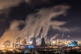 Grangemouth is Scotland's only oil refinery. Pic: Getty Images