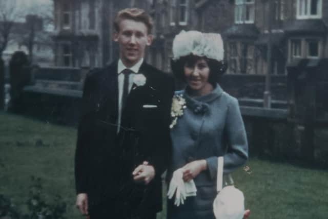 Alex and Ailsie Miller on their wedding day in 1963. Pic: Contributed