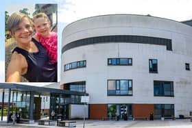 NHS Forth Valley's board apologised to Jacquelyn McAdam and her son James for "not listening to them" and say lessons have been learned.  (Pic: Michael Gillen)