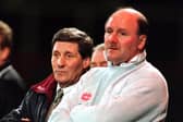 John Lambie and Gerry Collins (Photo: SNS/Alan Harvey)