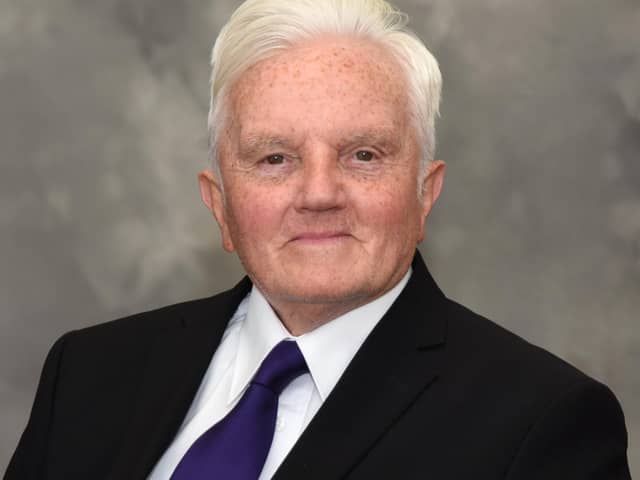 Baillie Billy Buchanan. Pic: Falkirk Council