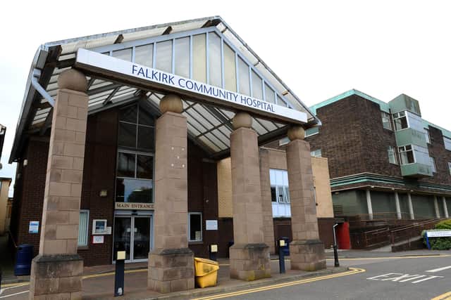 The delays occurred on Monday at vaccination clinics in Falkirk Community Hospital.  Pic: Michael Gillen.