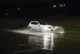 Falkirk district could be hit by flooding as a yellow weather warning has been issued for the area.